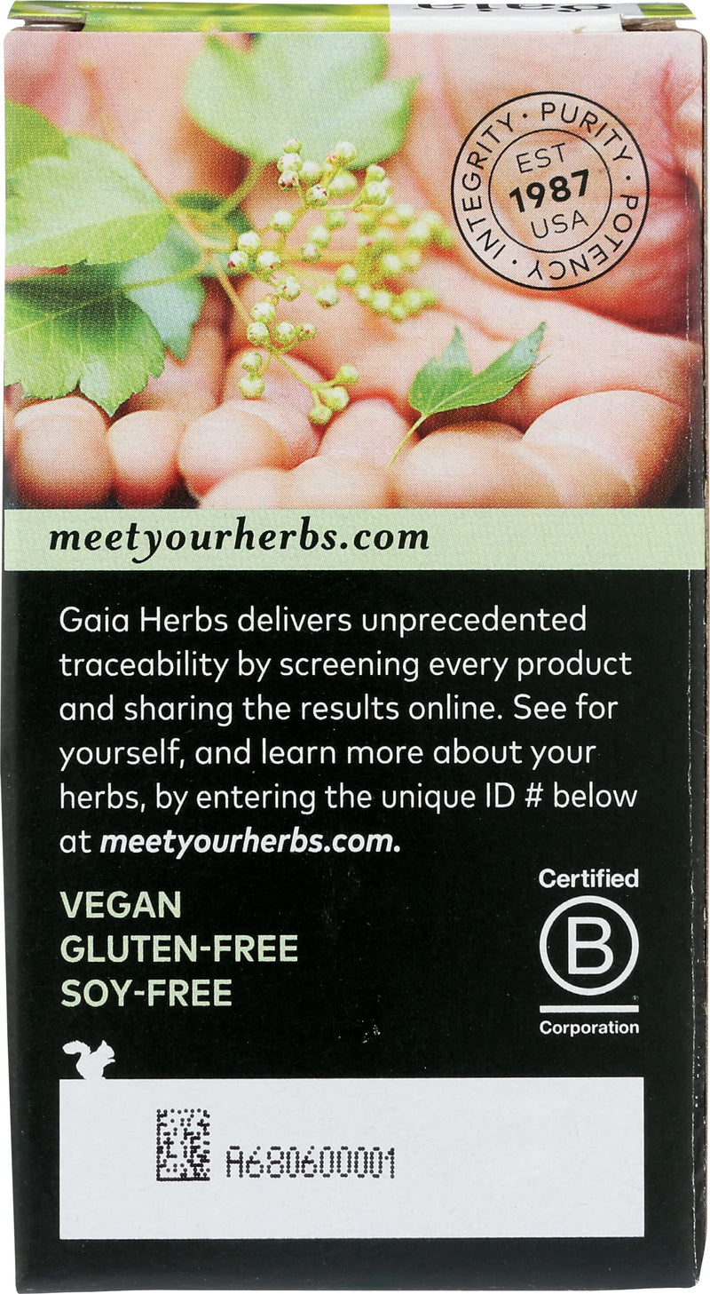 [Australia] - Gaia Herbs Bacopa - Brain and Cognitive Support Herbal Supplement - Made with Bacopa (Bacopa Monnieri) to Help Support a Thriving Mind - 60 Vegan Liquid Phyto-Capsules (Up to 60-Day Supply) 