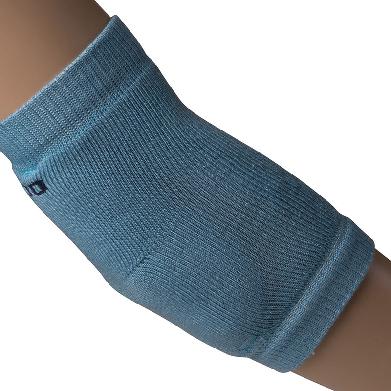[Australia] - MABIS Heel and Elbow Brace for Tendinitis, Arthritis and Plantar Fasciitis with Gel Insert to Reduce Pressure and Enhance Support, Machine Washable, Pack of 2, Blue, Size Medium 