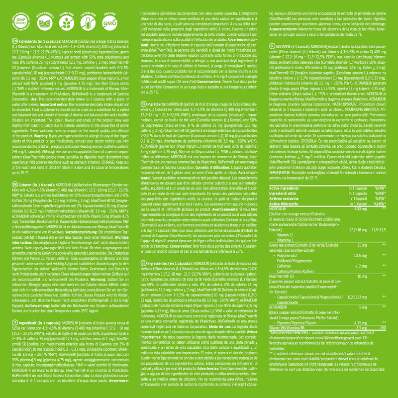 [Australia] - SlimJOY AdipoBurn XXL - Extract of Green Tea Leaves, Cayenne pepper and Caffeine - with Free E-Book Guide - 3 x 30 Capsules by Sensilab 