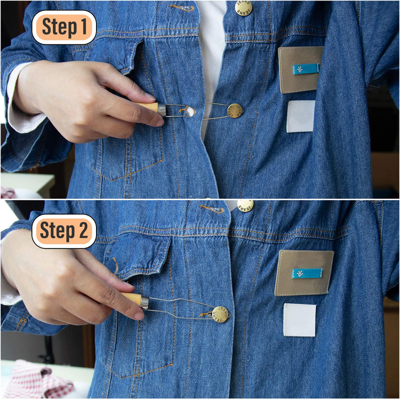 [Australia] - AUEAR, 5 Pcs Button Hook Zipper Pull Grip Button Hook Helper Assist Tool for Arthritis 