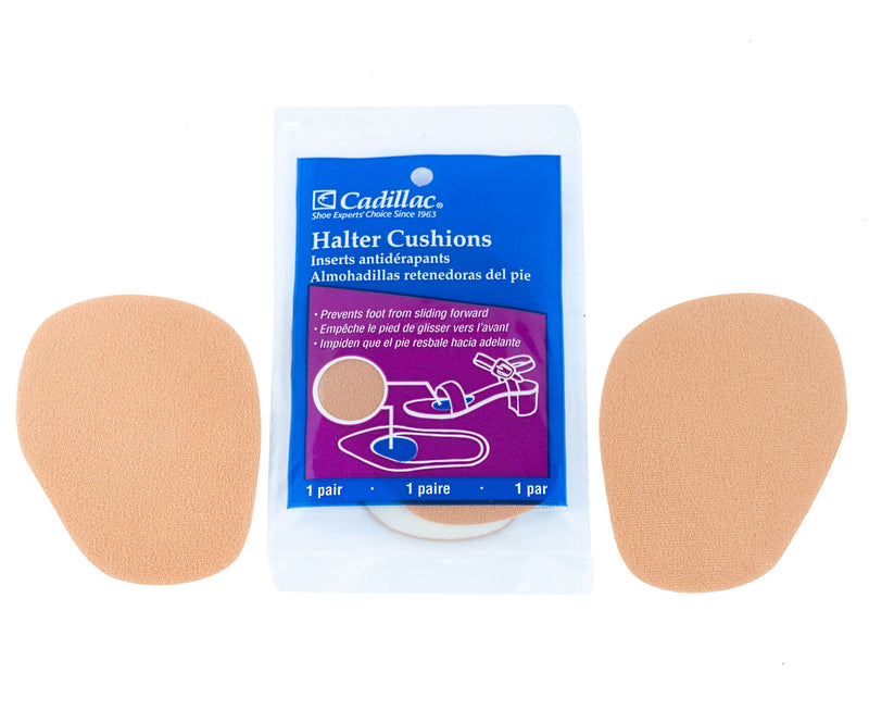 [Australia] - Metatarsal Pads | Cadillac Halter Cushions Shoe Insert | Metatarsal Pads for Women | Foam Cushion Halter Pad - No Slip Adhesive Insole for Shoes Heels Sandals | Blister Prevention High Heel Insole 