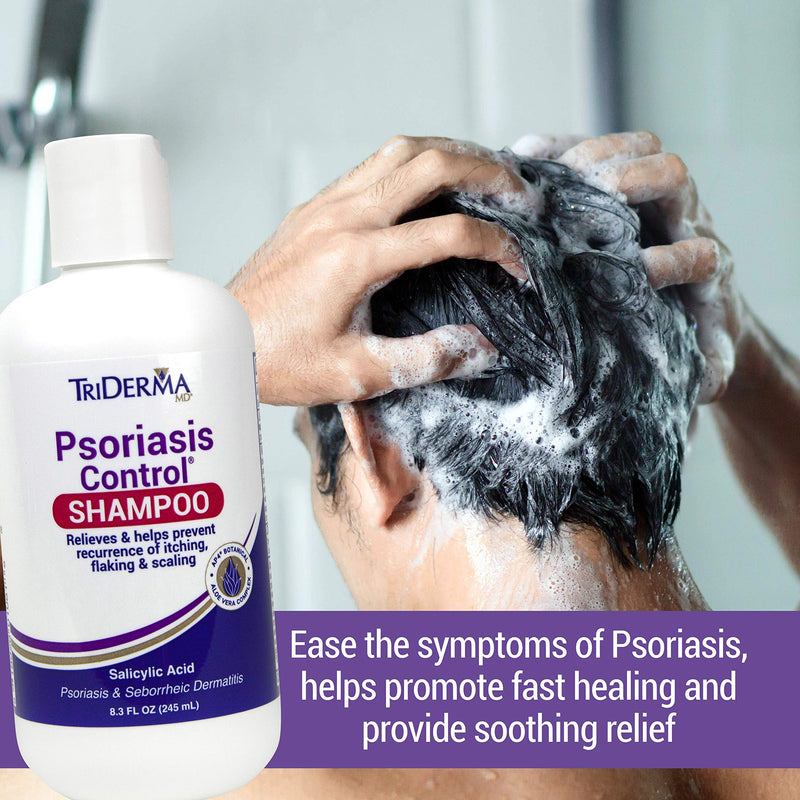 [Australia] - Psoriasis Control Shampoo One Color One Size 8.3 Ounce (Pack of 1) White 