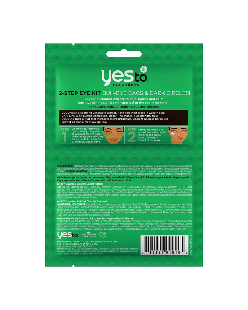 [Australia] - YES TO Dark Circles Eye Kit, 2 CT 