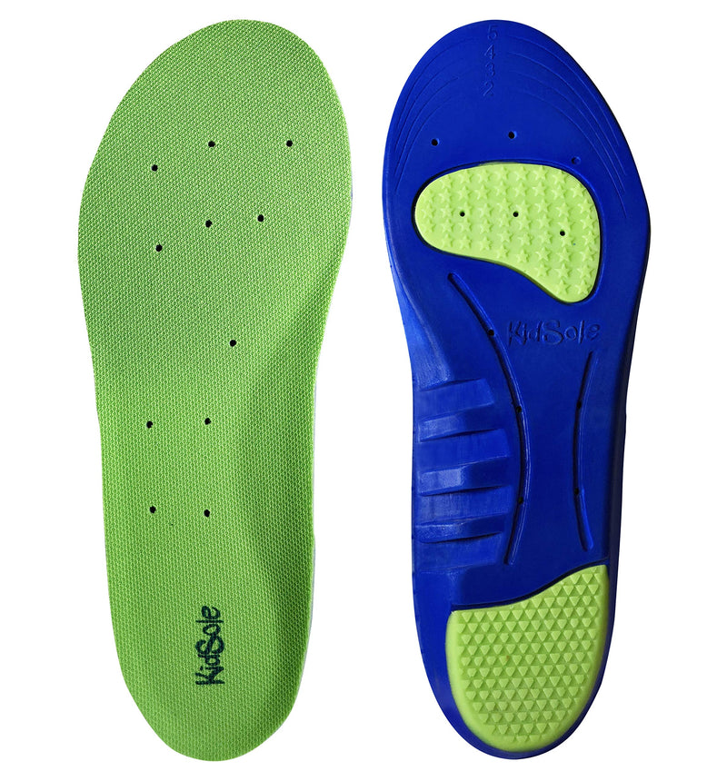 [Australia] - KidSole Slim Memory Foam Sport Children's Athletic Memory Foam with Extra Memory Foam Top Layer (24 cm (Kids' Size 3-6) 24 CM (Kids Size 3-6) 