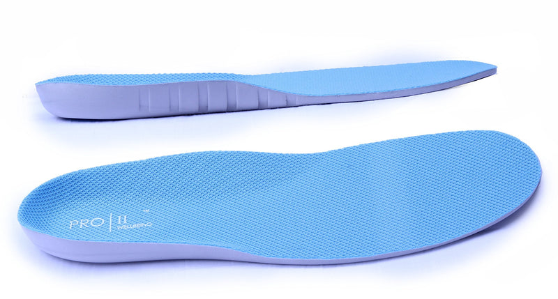 [Australia] - PRO 11 WELLBEING Pro11 Sports Comfort Orthotic Insoles Specialist Medical Dual Layer Impact Material Great Arch Support Plantar Fasciitis Relief 6-11 Mens 