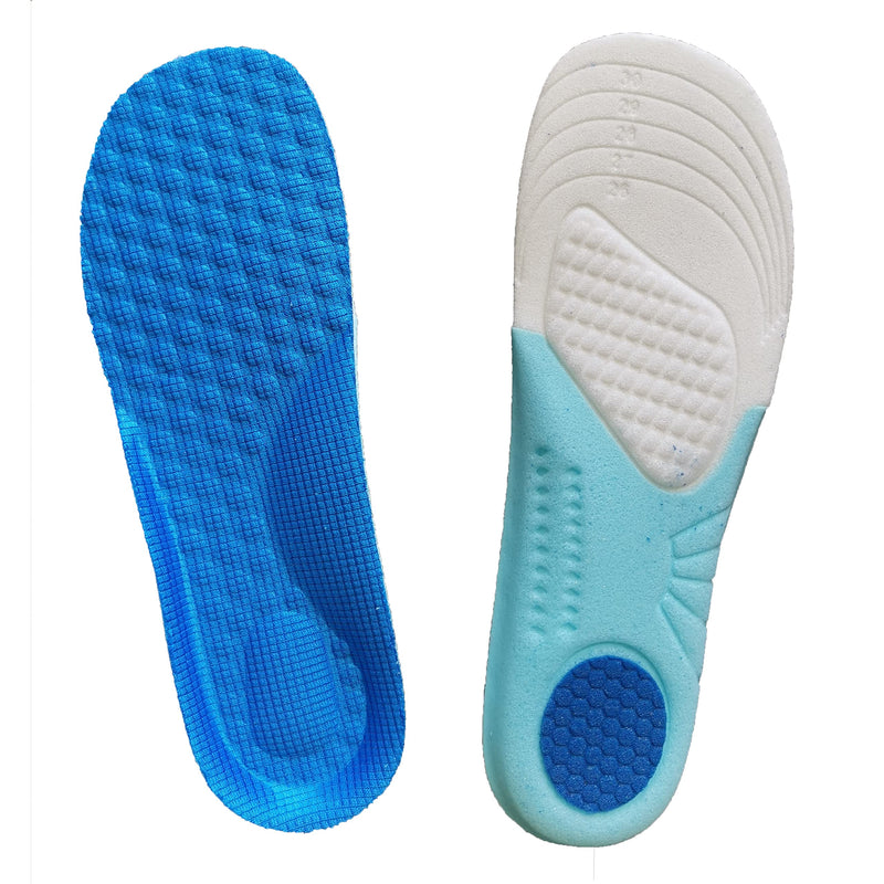 [Australia] - Kids Insoles Memory Foam Sport Children's Athletic Child Replacement Insole Shoe Sole Inserts for Children 2 Pairs (22CM Little kids13-3) 22CM Little kids13-3 