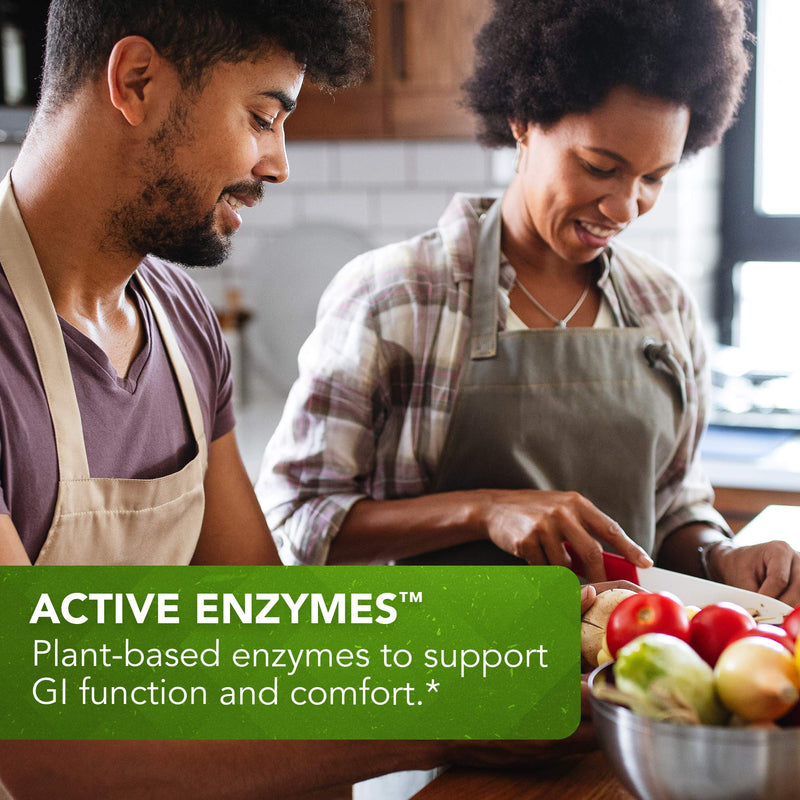 [Australia] - Vital Plan Active Enzymes Supplement by Dr. Bill Rawls - Digestive Enzymes for Gut Health & Digestion - Protease, Bromelain, Lactase, Amylase & Lipase 
