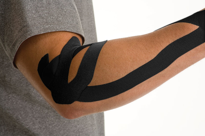 [Australia] - MUELLER Sports Medicine Kinesiology Tape, Black, 2 Inches X 16.4 Feet Roll 