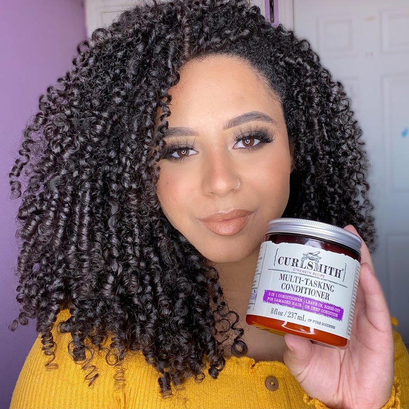 [Australia] - Curlsmith – Multi-Tasking Conditioner, 3 in 1 Conditioner with Proteins, for Damaged Hair (8fl oz) 8 Fl Oz (Pack of 1) 