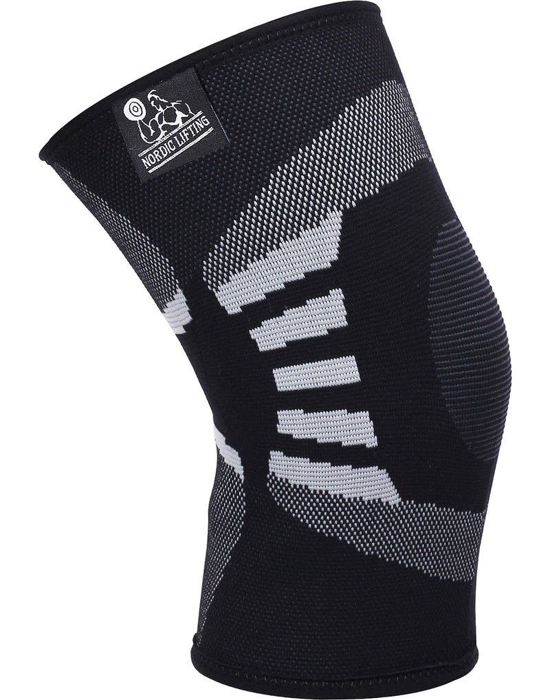 [Australia] - Knee Compression Sleeves (1 Pair) - Support for Arthritis Prevention & Recovery Large Grey 