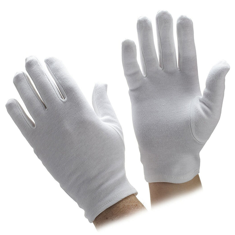 [Australia] - 8x Cotton Dermatological Gloves for Moisturising/Softening Skin Care & Eczema Prone Skin 