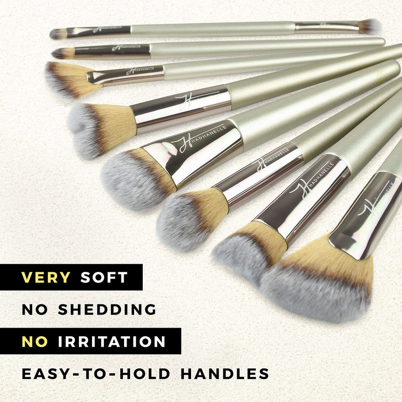 [Australia] - HADHANELLE Makeup Brush Set of 11 pcs 