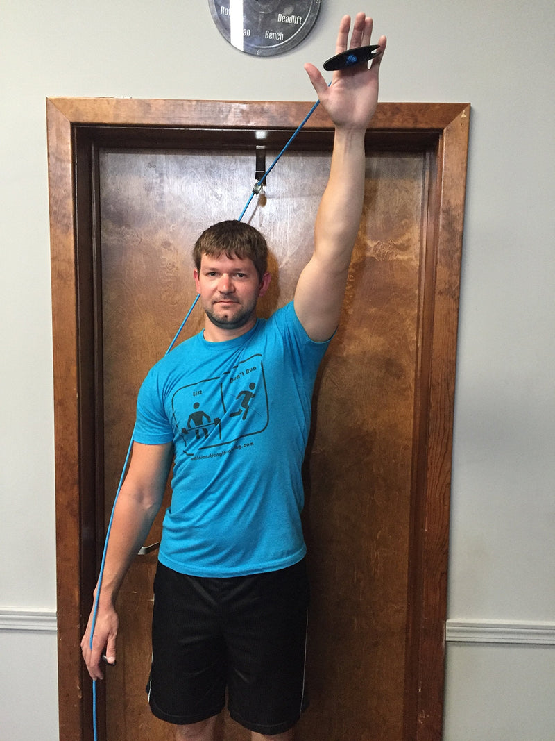[Australia] - Shoulder Pulley System, Over The Door Metal Bracket, Therapists Choice for Physical Therapy 