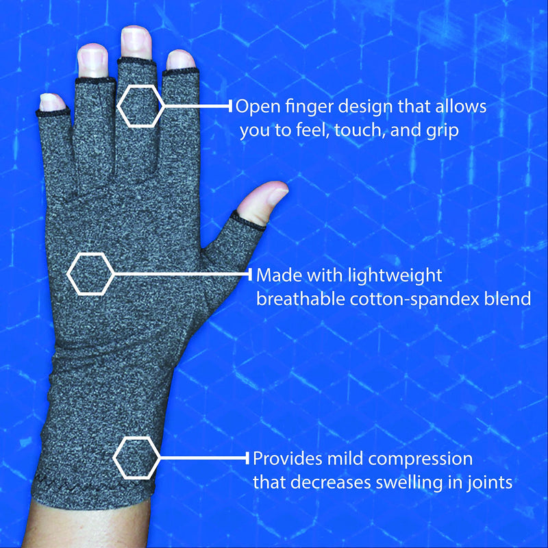 [Australia] - Arthritis Compression Gloves (Pair) Medium 