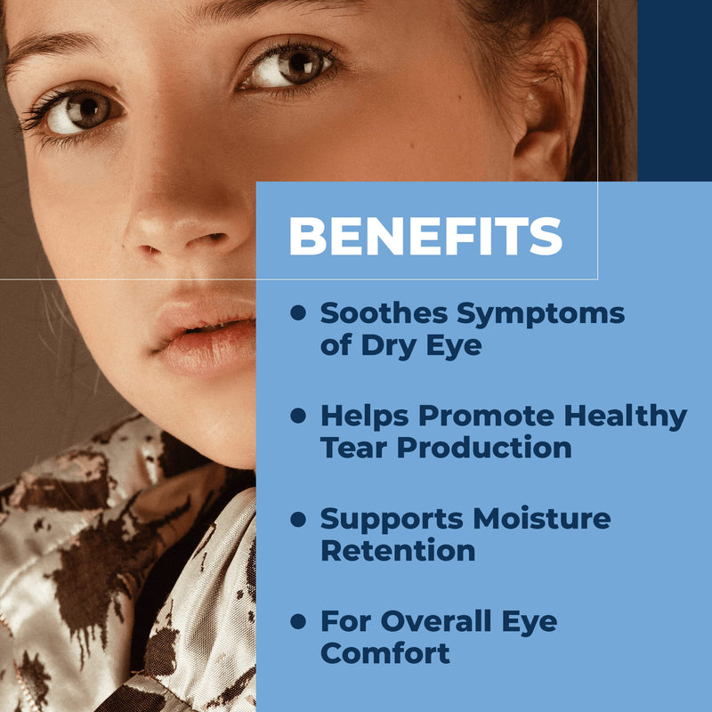 [Australia] - Dry Eye Relief 1000 Eye Vitamin - Eye Vitamins for Dry Eyes With Omega 3 Supplement - Hydroptic Dry Eye Formula With Dry Eye Omega 3 Benefits - Dry Eye Omega 3 Fish Oil Vitamins For Eyes - 120 Softgel 