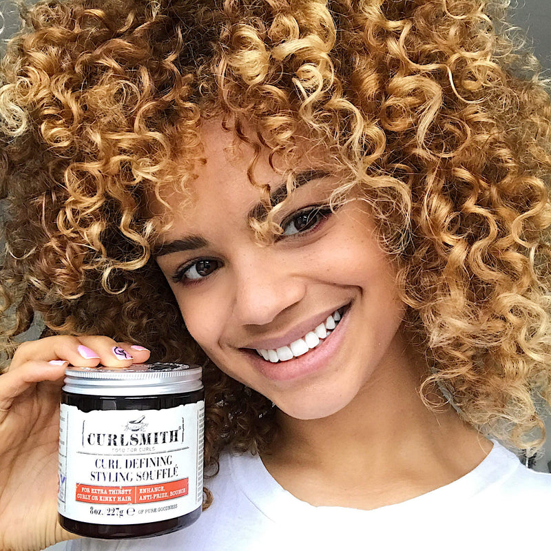 [Australia] - Curlsmith - Curl Defining Styling Soufflé - Vegan Medium Hold Styling Gel for Wavy, Curly and Coily Hair (8oz) 8 Fl Oz (Pack of 1) 