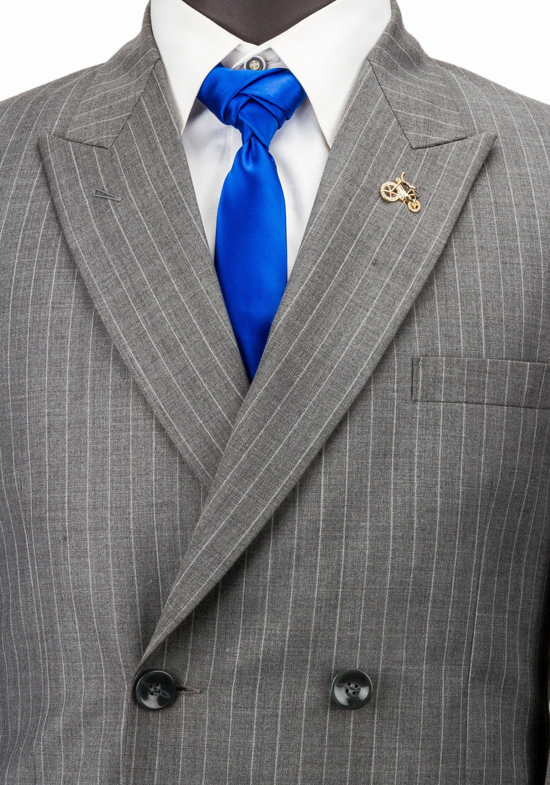 [Australia] - Knighthood Golden Vintage Cycle Metal Lapel Pin Badge Coat Suit Collar Accessories Brooch for Men 