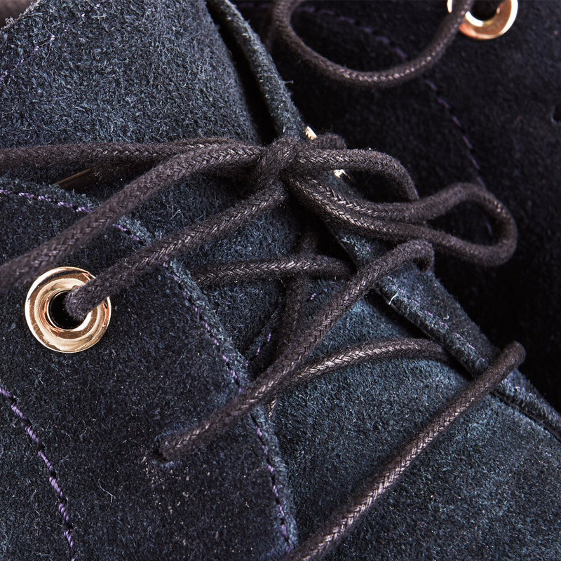 [Australia] - 3 Pairs Shoelaces Round Waxed Shoe Laces 80 cm Dress Shoelaces for Men and Women's Casual and Dress Shoes (Black) 