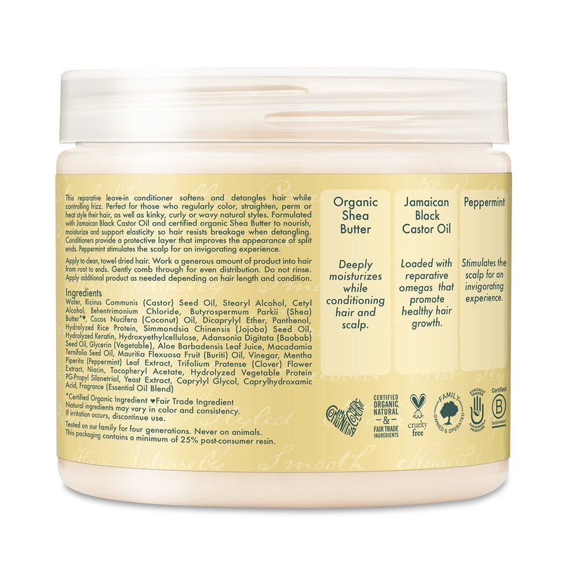 [Australia] - Shea Moisture Jamaican Black Castor Oil Strengthen/Grow and Restore Leave-In Conditioner 16 oz 