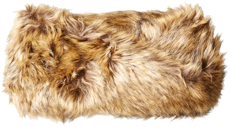 [Australia] - D&Y Women's Single Faux Fur Loop with Twist One Size Natural 