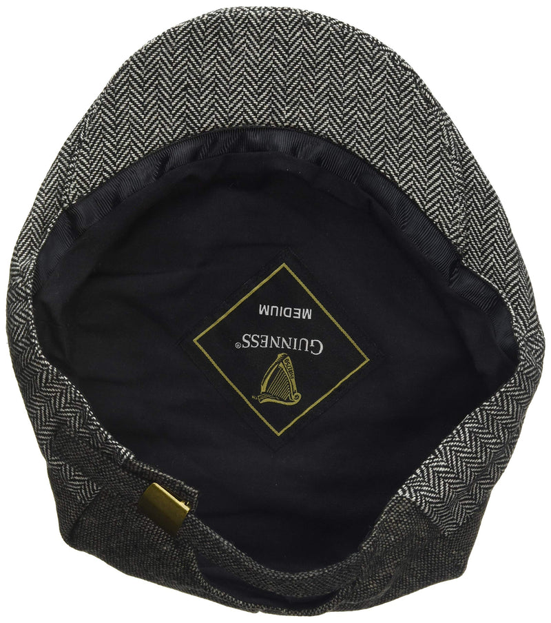 [Australia] - Guinness Official Grey Tweed Flat Cap Large 