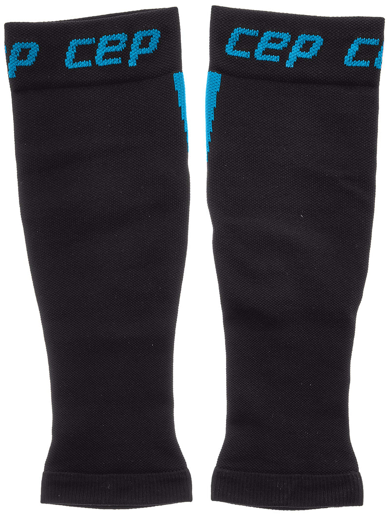 [Australia] - CEP - Nighttech CALF SLEEVE 2.0, reflective leg sleeves for women, socks for precise calf compression, made by medi, made in Germany II Blue 