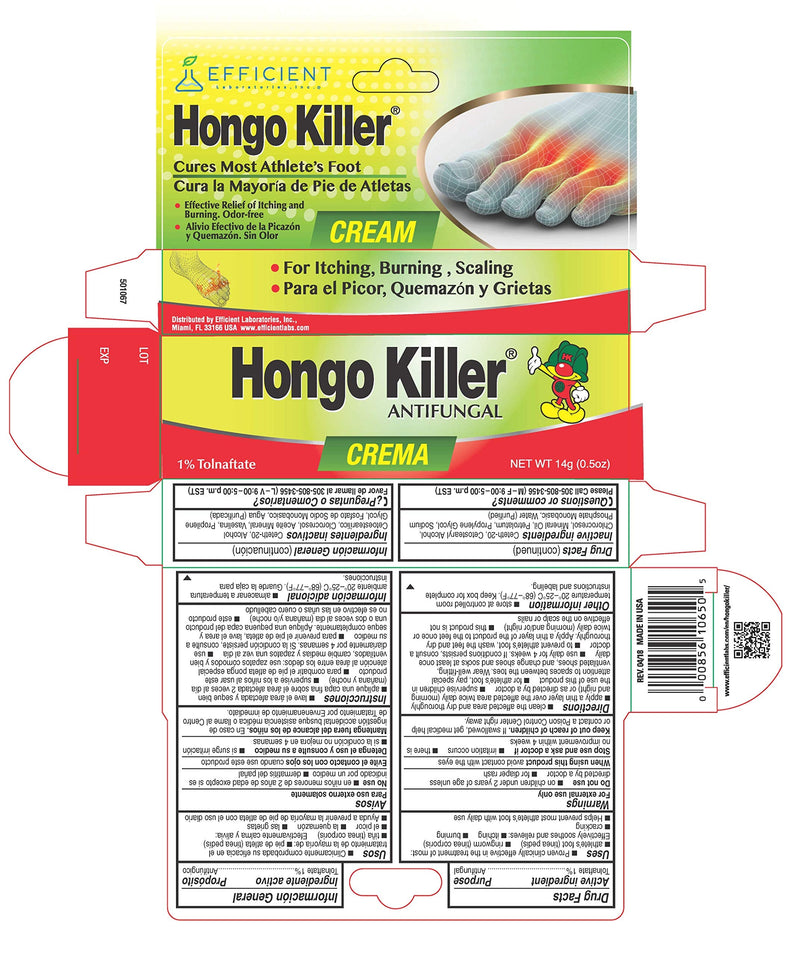 [Australia] - Hongo Killer Antifungal Cream 0.5oz - Athlete's Foot Treatment 