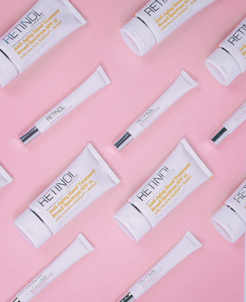 [Australia] - Retinol by Robanda Anti-Aging Hand Treatment │ Broad Spectrum SPF 15 + Retinol Cream to Repair Dry Skin 