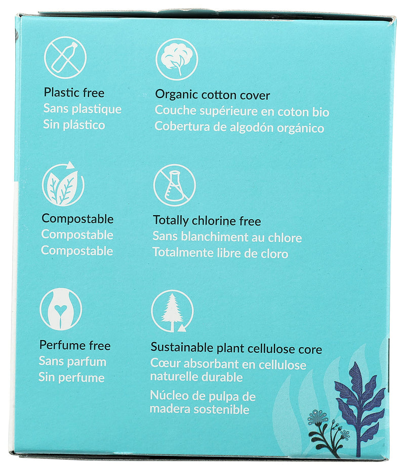 [Australia] - Natracare Slim Fitting Ultra Pads with Wings, Regular, Made with Certified Organic Cotton, Ecologically Certified Cellulose Pulp and Plant Starch (1 Pack, 14 Pads Total)… 