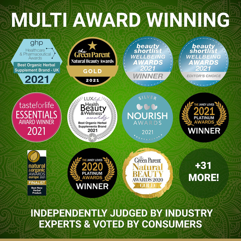 [Australia] - Organic Green Tea Extract Capsules - Certified Organic by Soil Association | 100% Natural Supplement | Natural Low Caffeine Source | Vegan | Ayurveda | 60 Easy Swallow Green Tea Tablets | Made in UK 60 Count (Pack of 1) 
