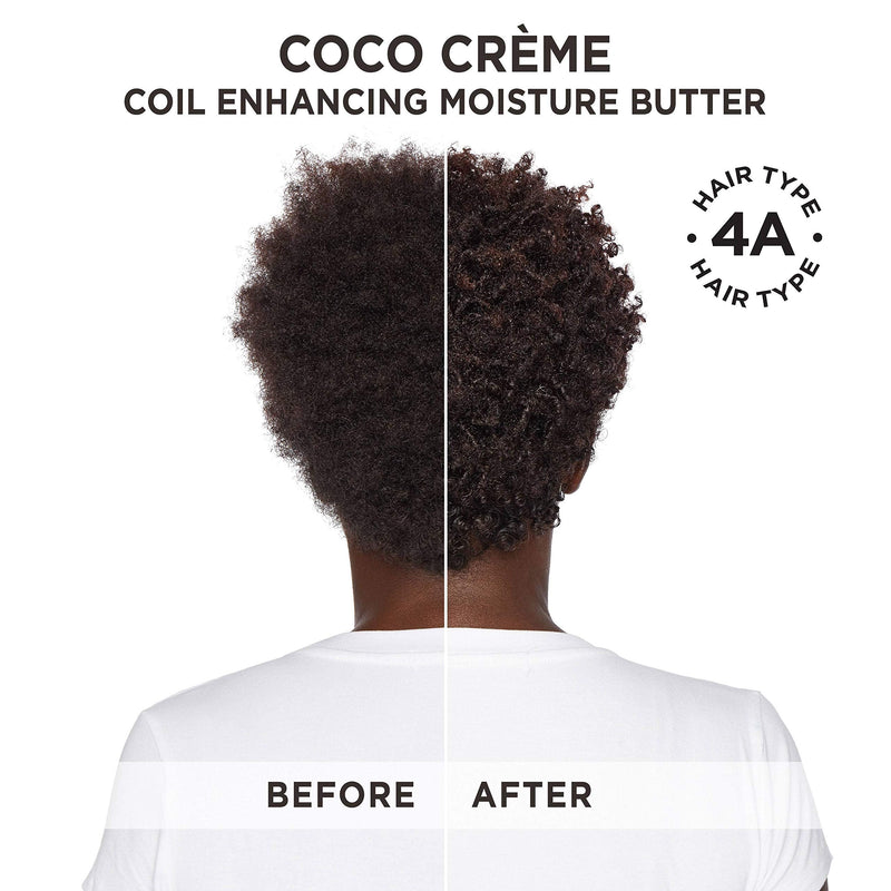 [Australia] - Carol’s Daughter Coco Creme Coil Enhancing Moisture Butter for Very Dry Hair, with Coconut Oil and Mango Butter, Paraben Free and Silicone Free Butter for Curly Hair, 12 oz 