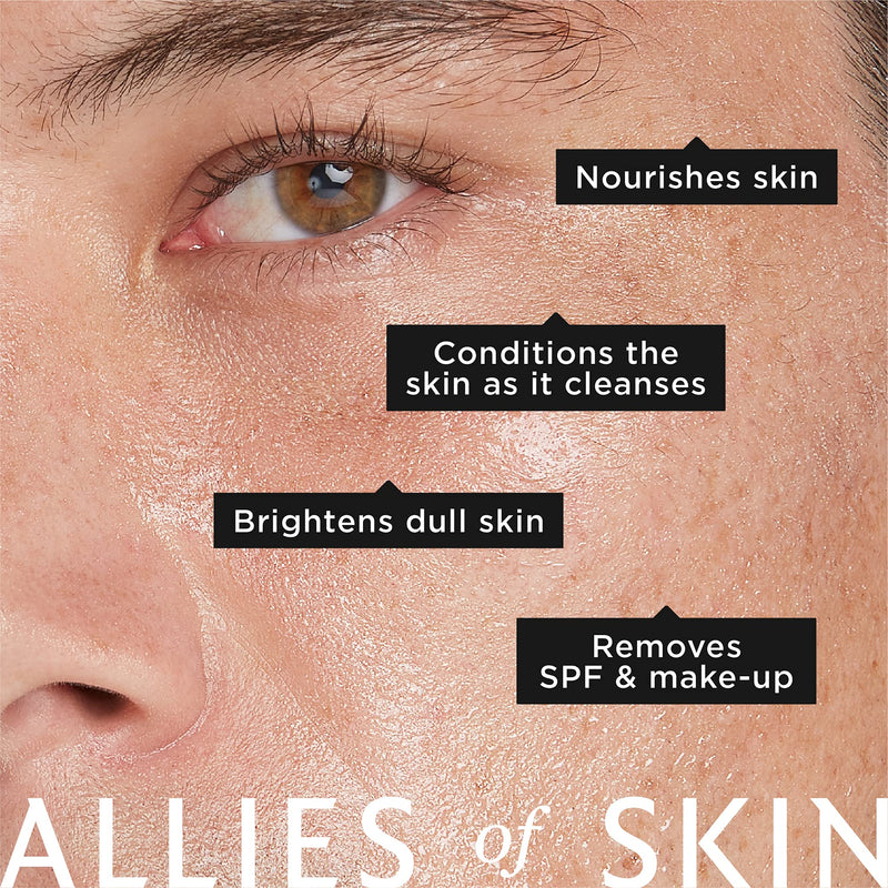 [Australia] - Allies of Skin Molecular Silk Amino Hydrating Cleanser: Hyaluronic Acid, Ceramides, Safflower & Moringa Oils. Nourishes, Conditions & Repairs 3.4 oz 
