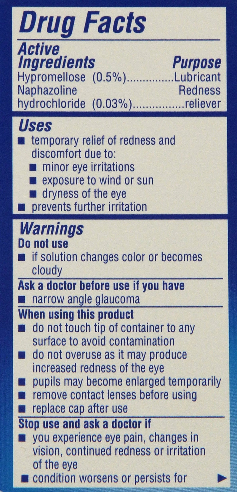 [Australia] - Bausch & Lomb Advanced Eye Relief Maximum Redness Reliver, 0.5-Ounce Bottles (Pack of 6) 