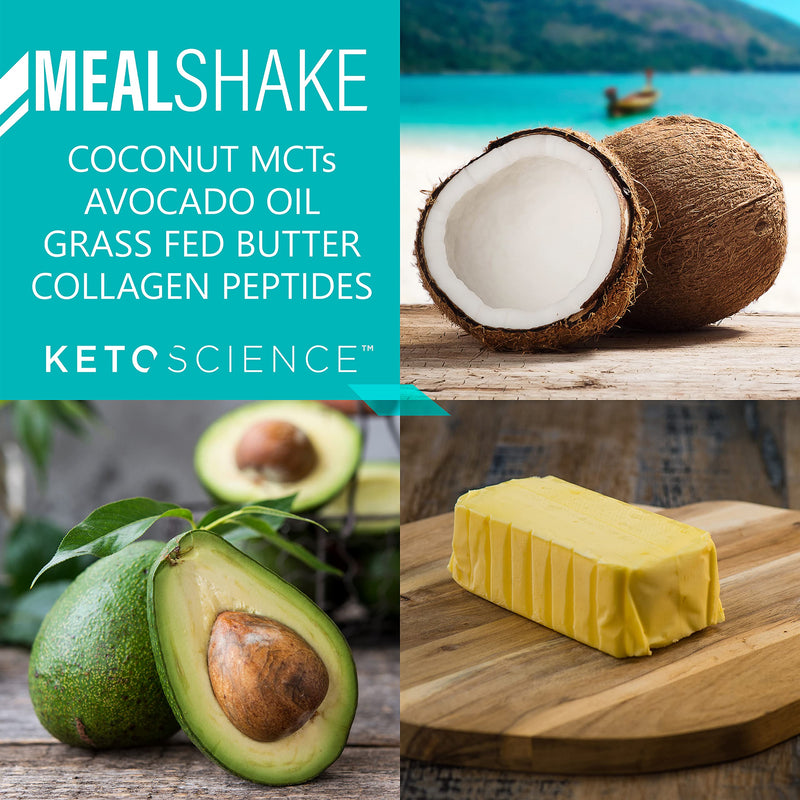 [Australia] - Keto Science Ketogenic Meal Shake Chocolate Dietary Supplement, Rich in MCTs and Protein, Keto and Paleo Friendly, Weight Loss, (14 servings), 20.7 Oz Packaging May Vary 1.28 Pound (Pack of 1) 