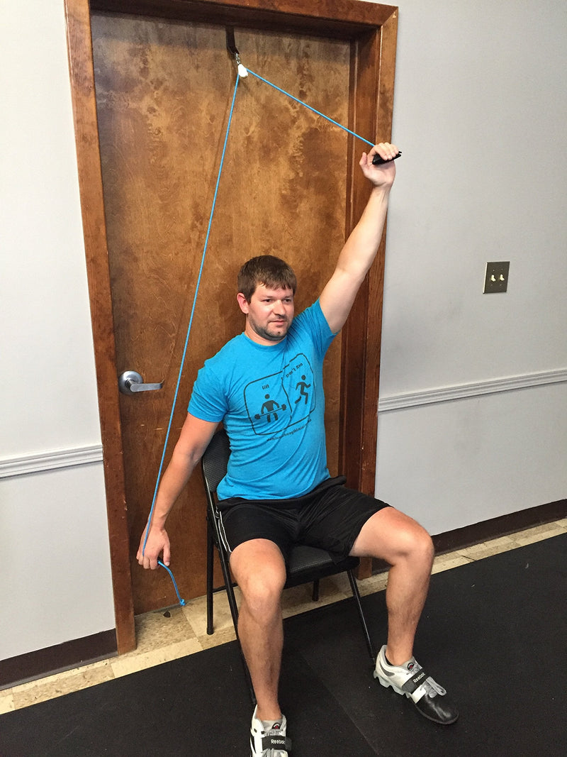 [Australia] - Shoulder Pulley System, Over The Door Metal Bracket, Therapists Choice for Physical Therapy 