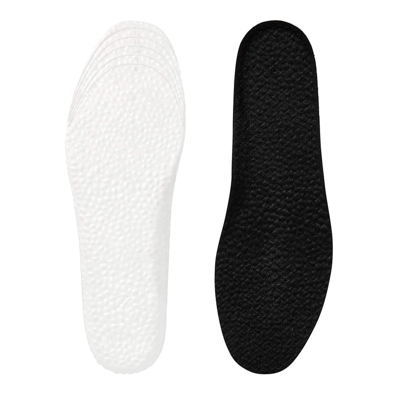 [Australia] - Hefe Luxx Comfort Starter Insoles // All Day Support, Relieve Foot Pain (Midnight Black, US 7-13) Midnight Black 