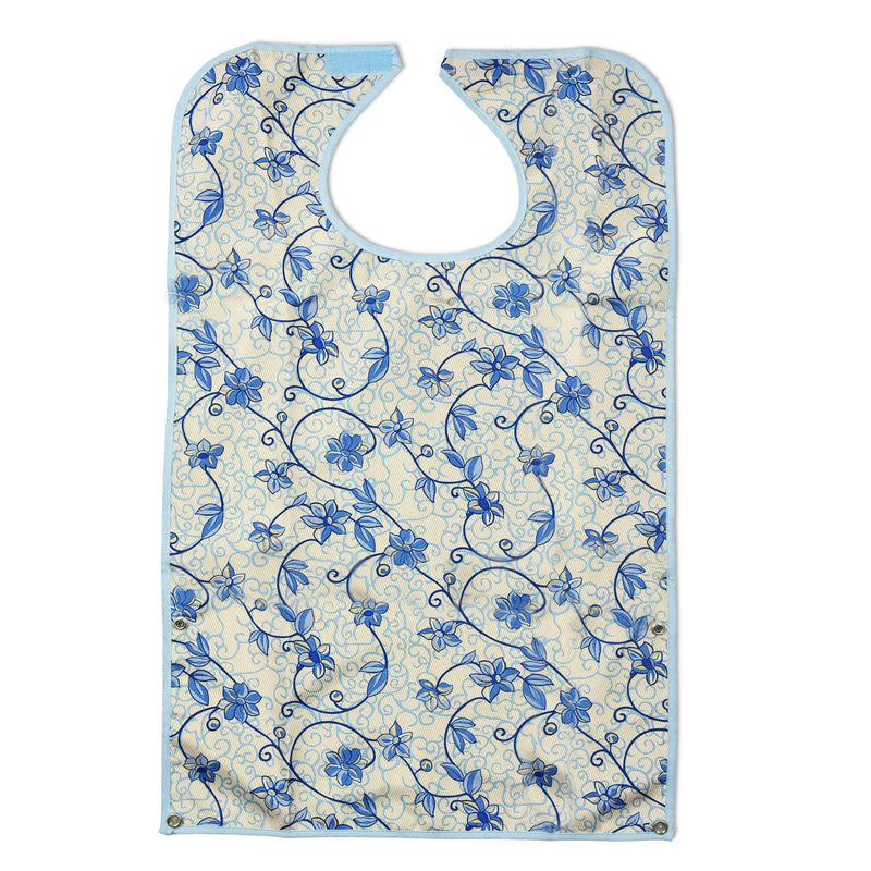 [Australia] - 3 Pack Adult Bibs for Eating with Crumb Catcher by Celley - Washable and Reusable Clothing Protectors for Elderly Women 