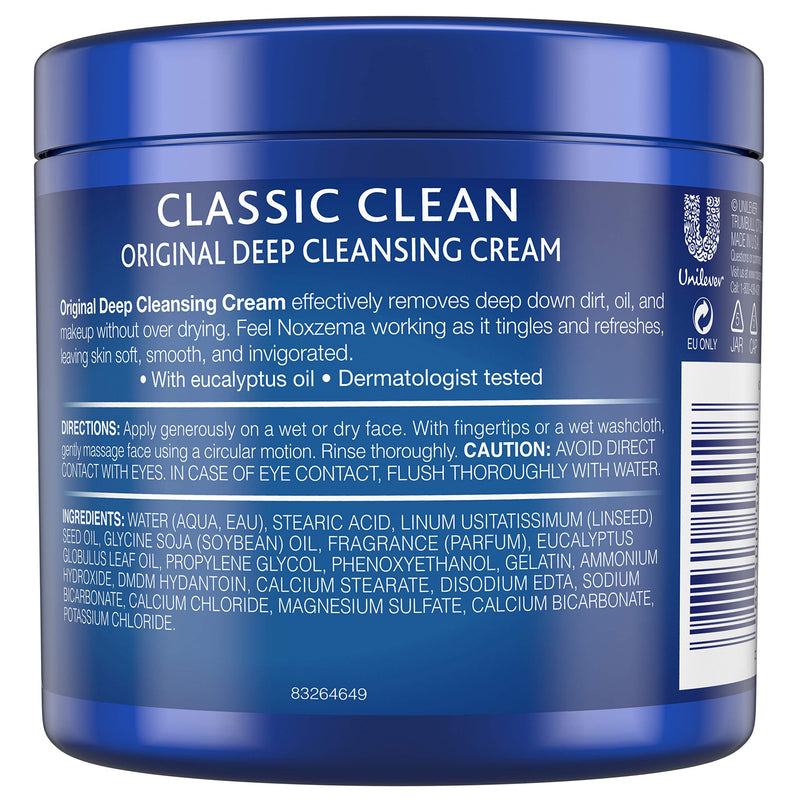 [Australia] - Noxzema Classic Clean Original Deep Cleansing Cream 340 g 340 ml 