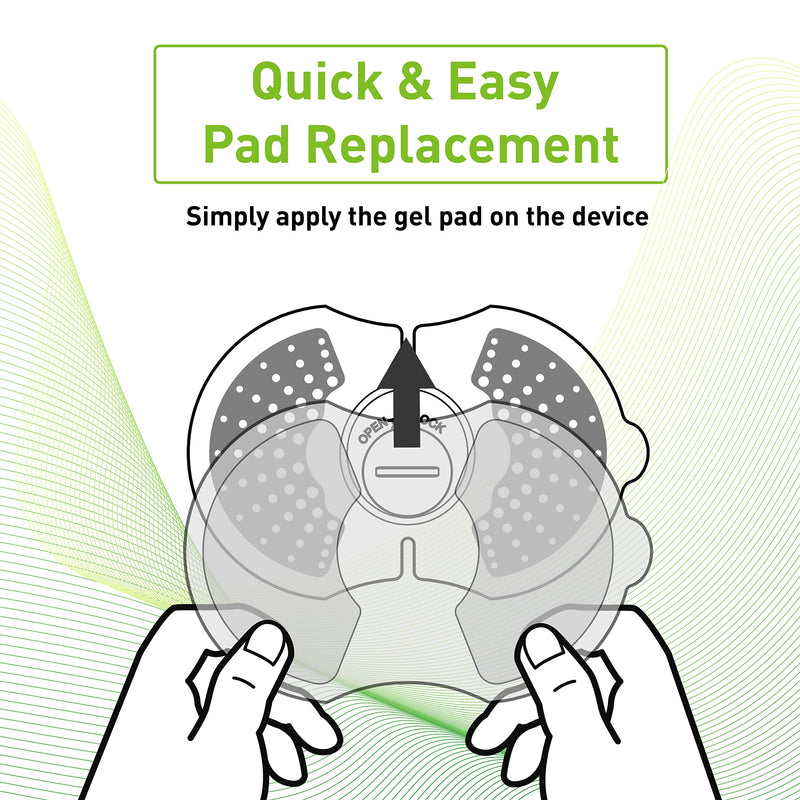 [Australia] - TENS MAKER Gel Pads, Adhesive Gel Pad for Tens Unit Smart Stimulator Wireless Machine, Good for Muscle Workout and Pain Relief Therapy, Portable Device for Abs Exercise Electro Trainer Belt 