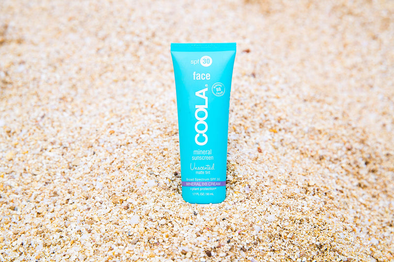 [Australia] - COOLA Mineral Matte Tinted Sunscreen & Sunblock, Skin Care for Daily Protection, Broad Spectrum SPF 30, Fragrance Free, 1.7 Fl Oz 