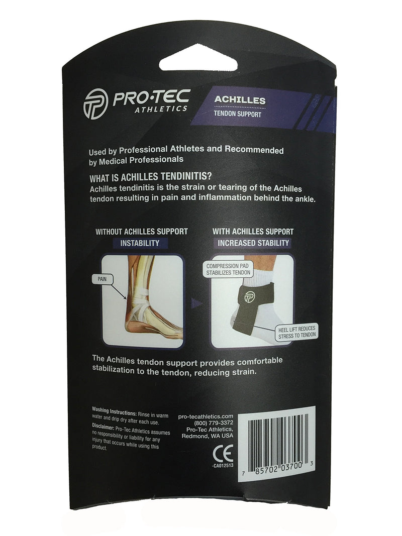 [Australia] - Pro-Tec Athletics Premium Achilles Tendon Support, Small/Large 