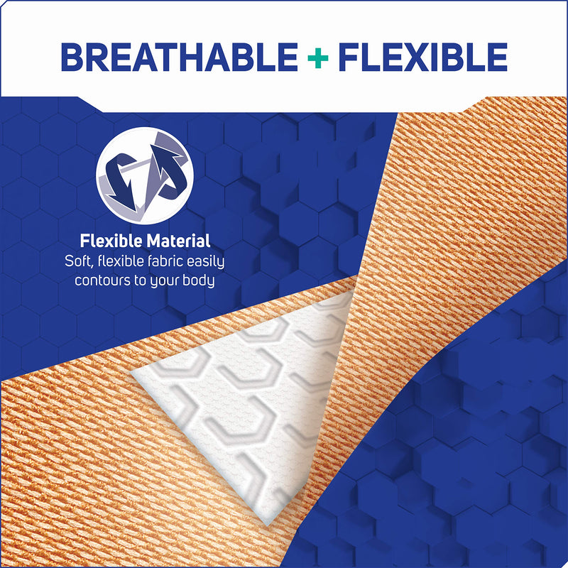 [Australia] - Care Science Antibacterial Fabric Adhesive Bandages, 200 ct Bulk Assorted Sizes | Flexible + Breathable Protection Helps Prevent Infection for First Aid and Wound Care 200 Count (Pack of 1) 