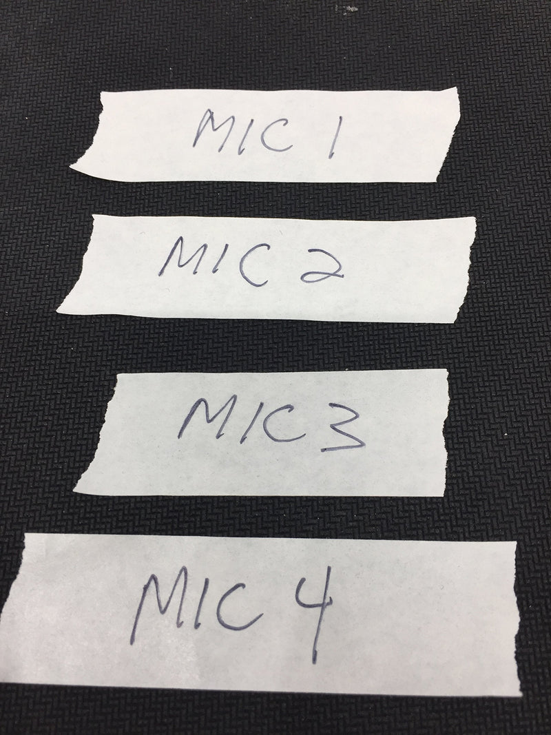 [Australia] - Labeling Tape - Clean Removable Console Tape | Adhesive Tape for Light Control Board, DJ Mixing Board, Audio Mixer, Arts and Crafts, Office Products, Ink Pens and Markers | Tons of Uses - 1"x20Yds White 