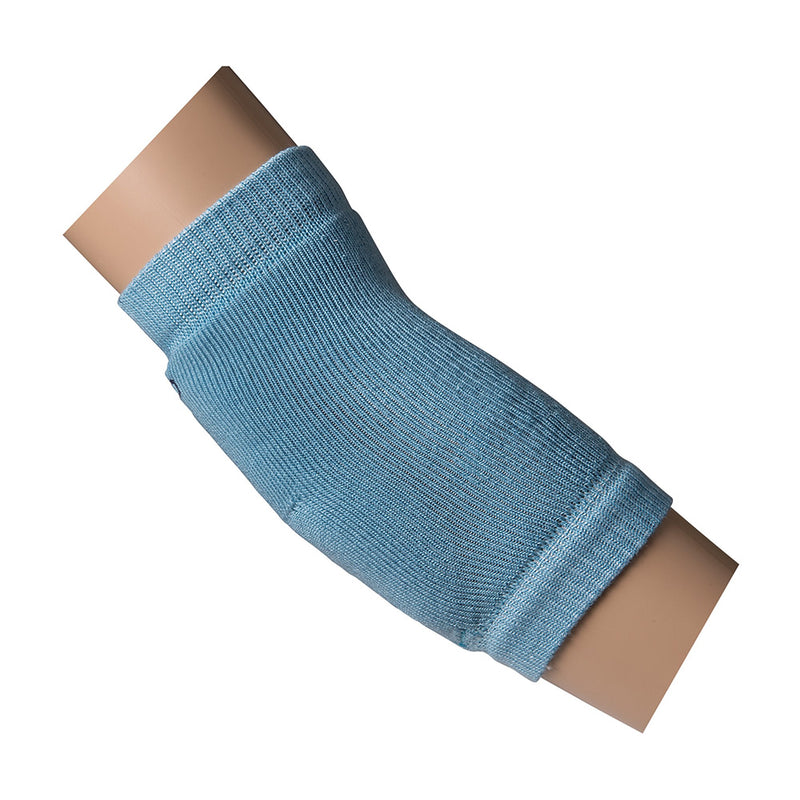 [Australia] - MABIS Heel and Elbow Brace for Tendinitis, Arthritis and Plantar Fasciitis with Gel Insert to Reduce Pressure and Enhance Support, Machine Washable, Pack of 2, Blue, Size Medium 