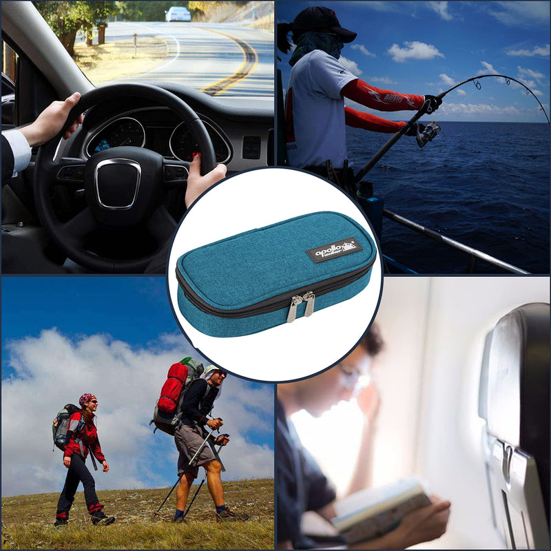 [Australia] - Apollo Walker Insulin Cooler Travel Case Diabetic Medication Cooler (Teal) Teal-small 