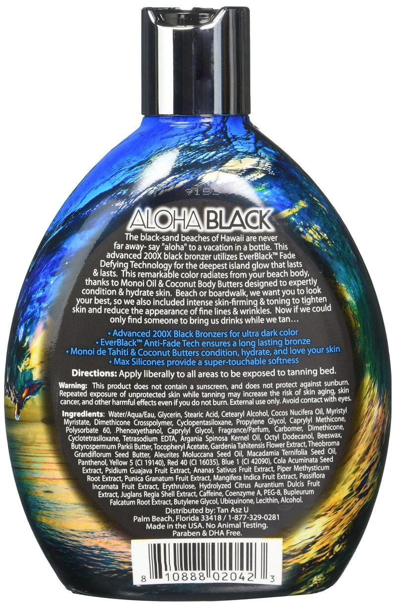 [Australia] - Tan Asz U ALOHA BLACK Advanced 200X Black Bronzer - 13.5 oz 