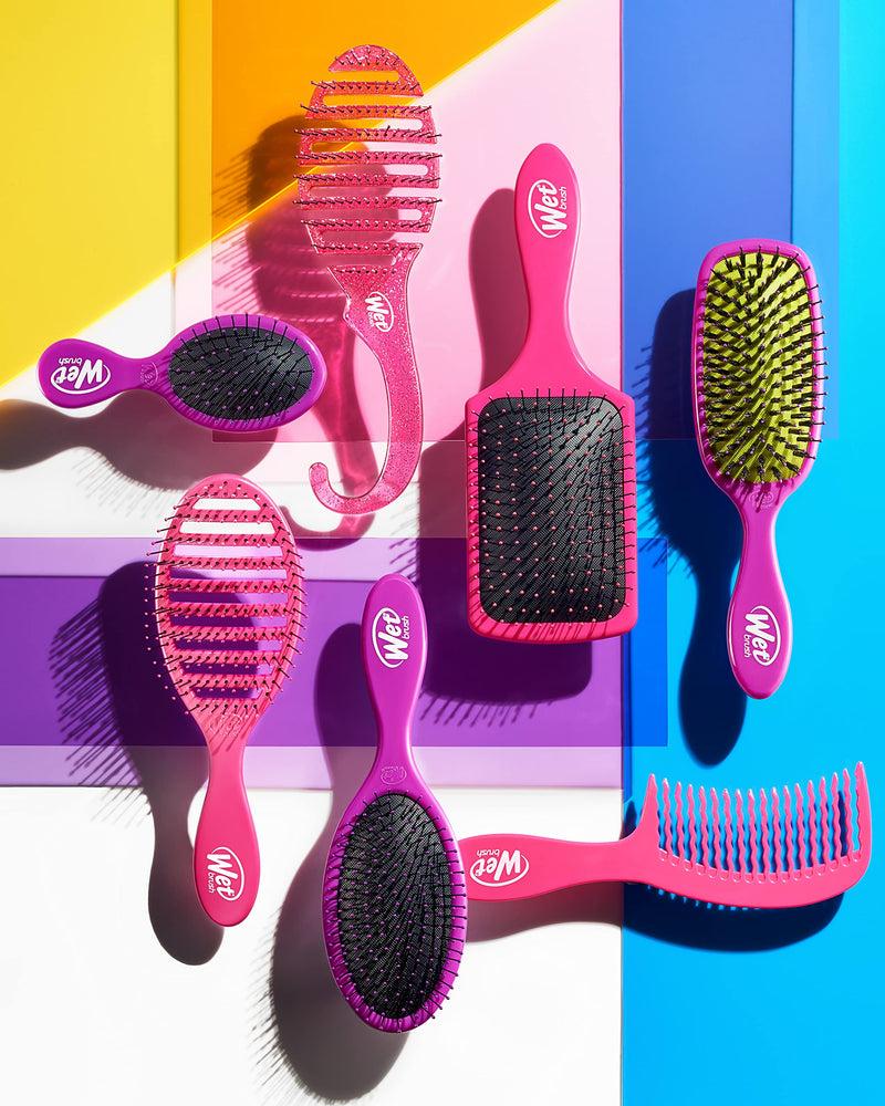 [Australia] - WetBrush, Shine Enhancer Hairbrush Natural Boar Bristles Eco Friendly Black 