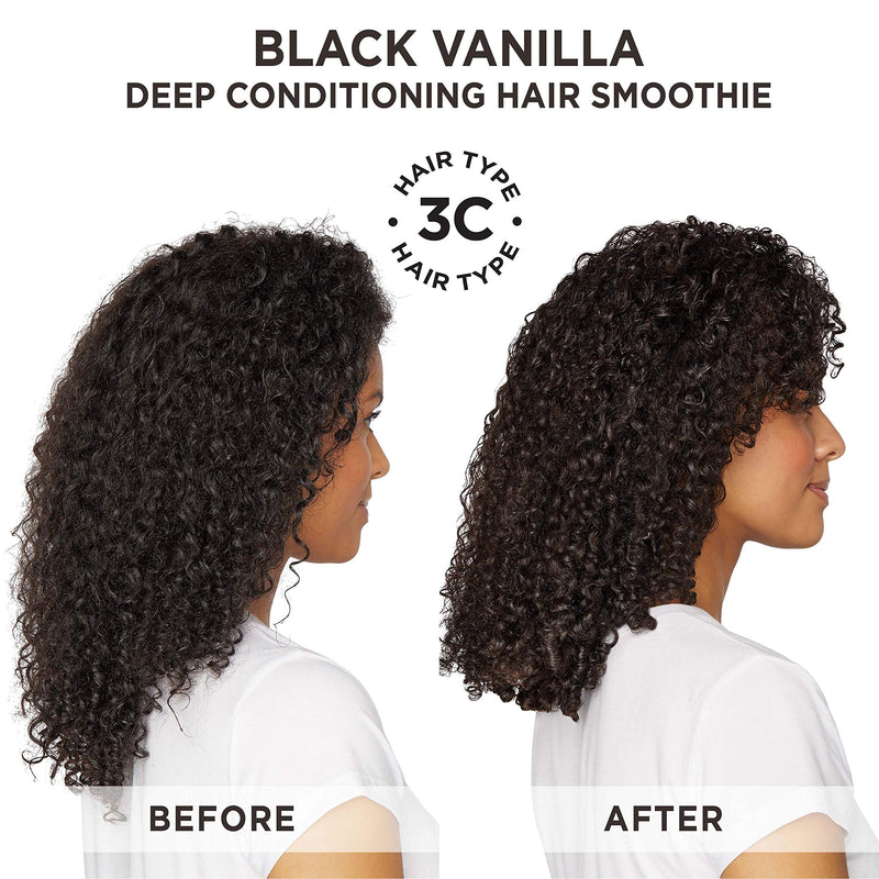 [Australia] - Carol's Daughter Black Vanilla Moisture and Shine Hair Smoothie For Dry Hair and Dull Hair, with Shea Butter, Cocoa Butter and Vitamin B5, Paraben Free Hair Treatment, 8 oz (Packaging May Vary) 