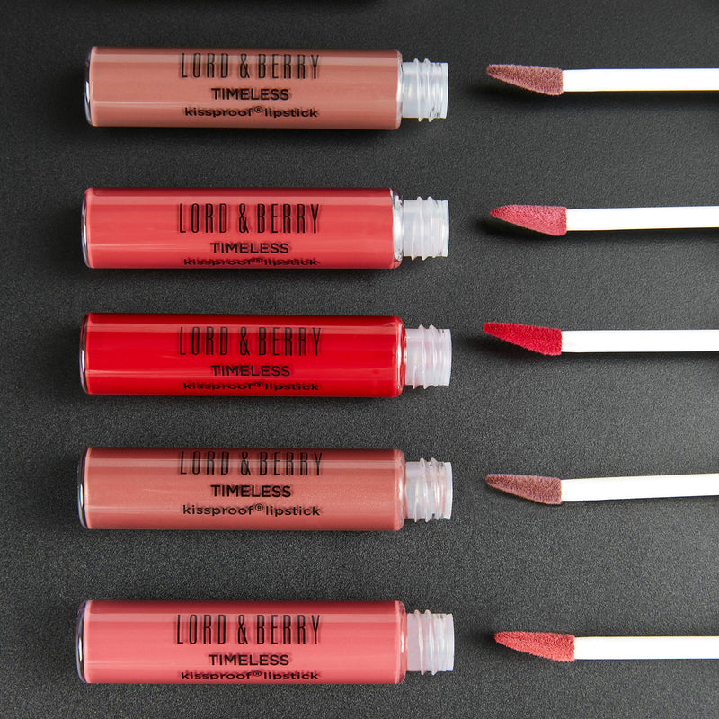[Australia] - Lord & Berry Timeless Kissproof Moisturizing Semi-Matte Finishing with Paraban-Free Long Lasting Lipstick Bold Red 