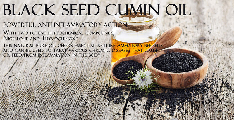 [Australia] - Organic Black Seed Oil 8 oz USDA Certified Organic 100% Pure Natural Black Cumin Seed Oil Unrefined Cold Pressed Extra Virgin Nigella Sativa Oil - Premium Grade A Black Seed Oil Organic Cold Pressed 